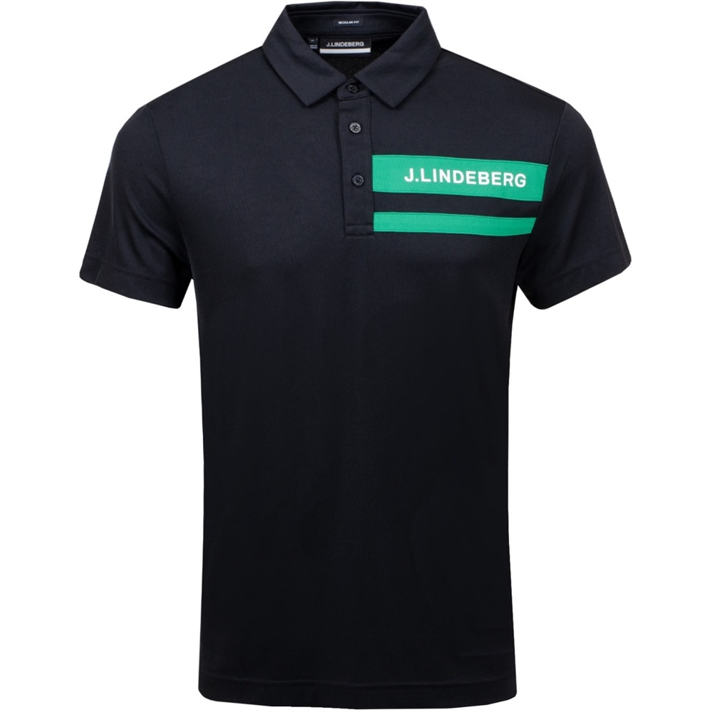 🆕NWT J.LINDEBERG PAUL Regular fit golf polo SMALL